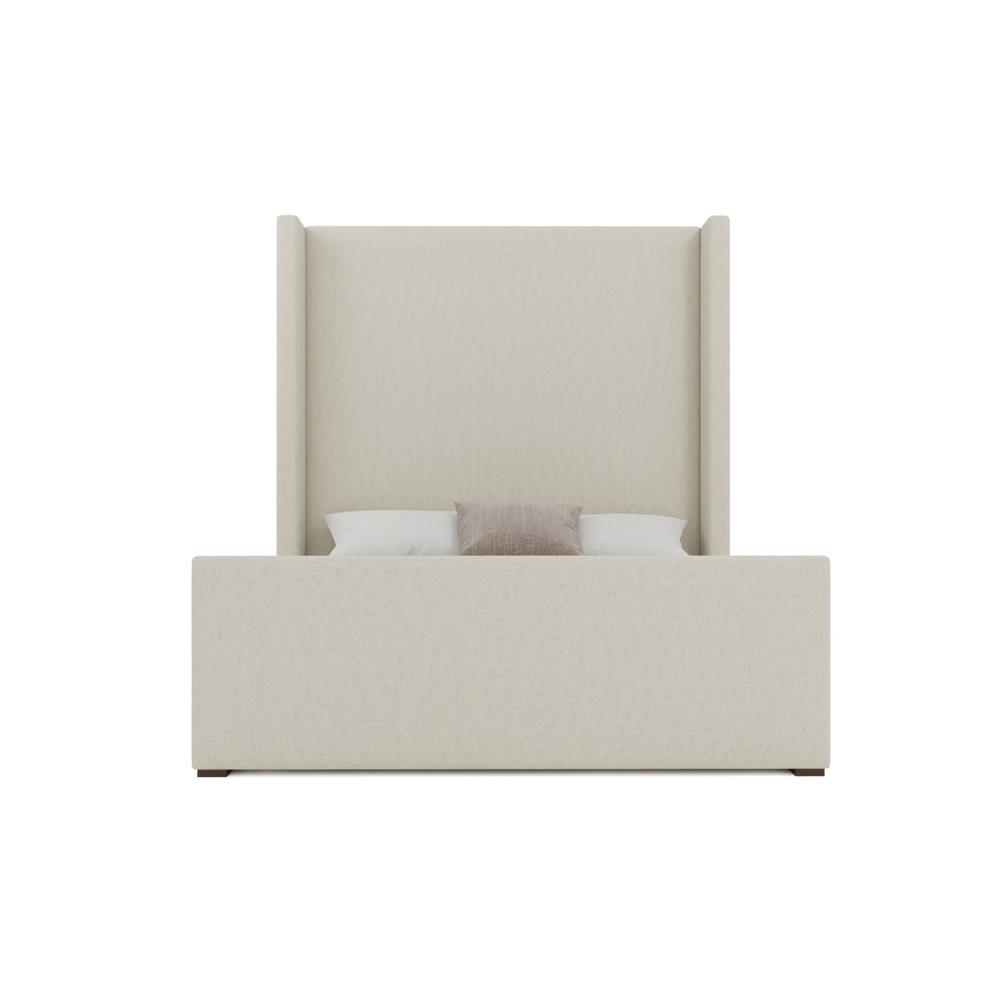 Aylet Plain Luxe Footboard Upholstery Bed
