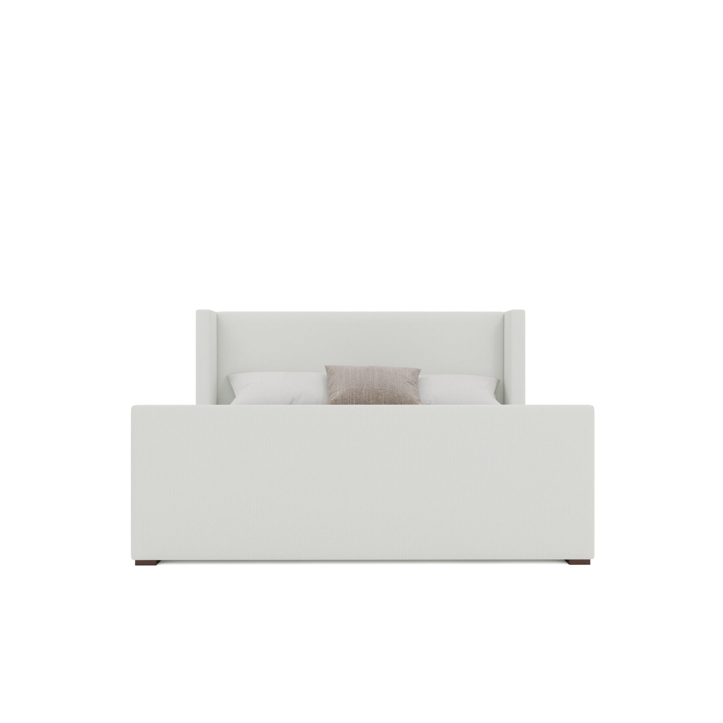 Aylet Plain Luxe Footboard Upholstery Bed