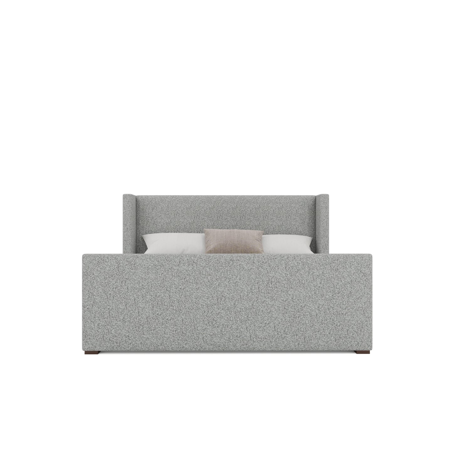 Aylet Plain Luxe Footboard Upholstery Bed