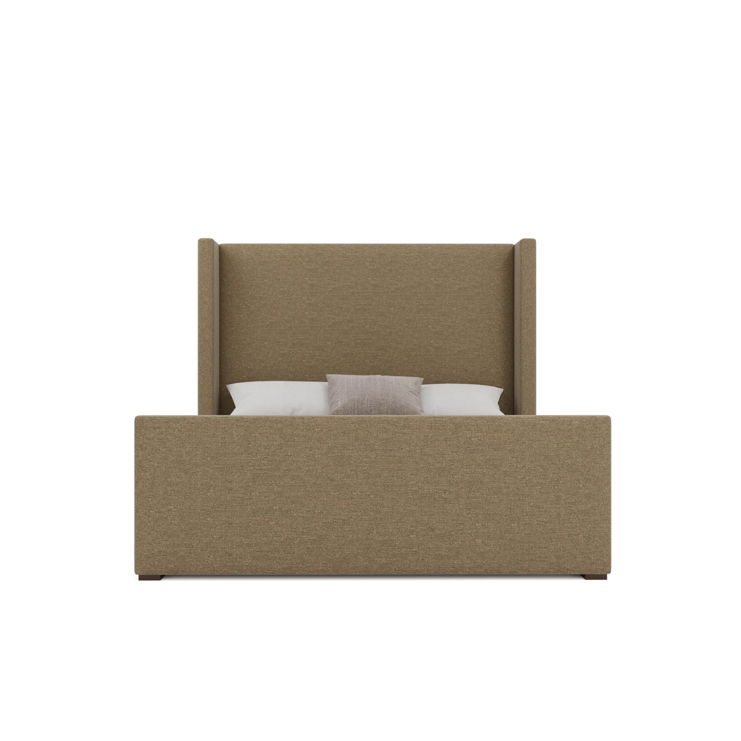 Aylet Plain Luxe Footboard Upholstery Bed