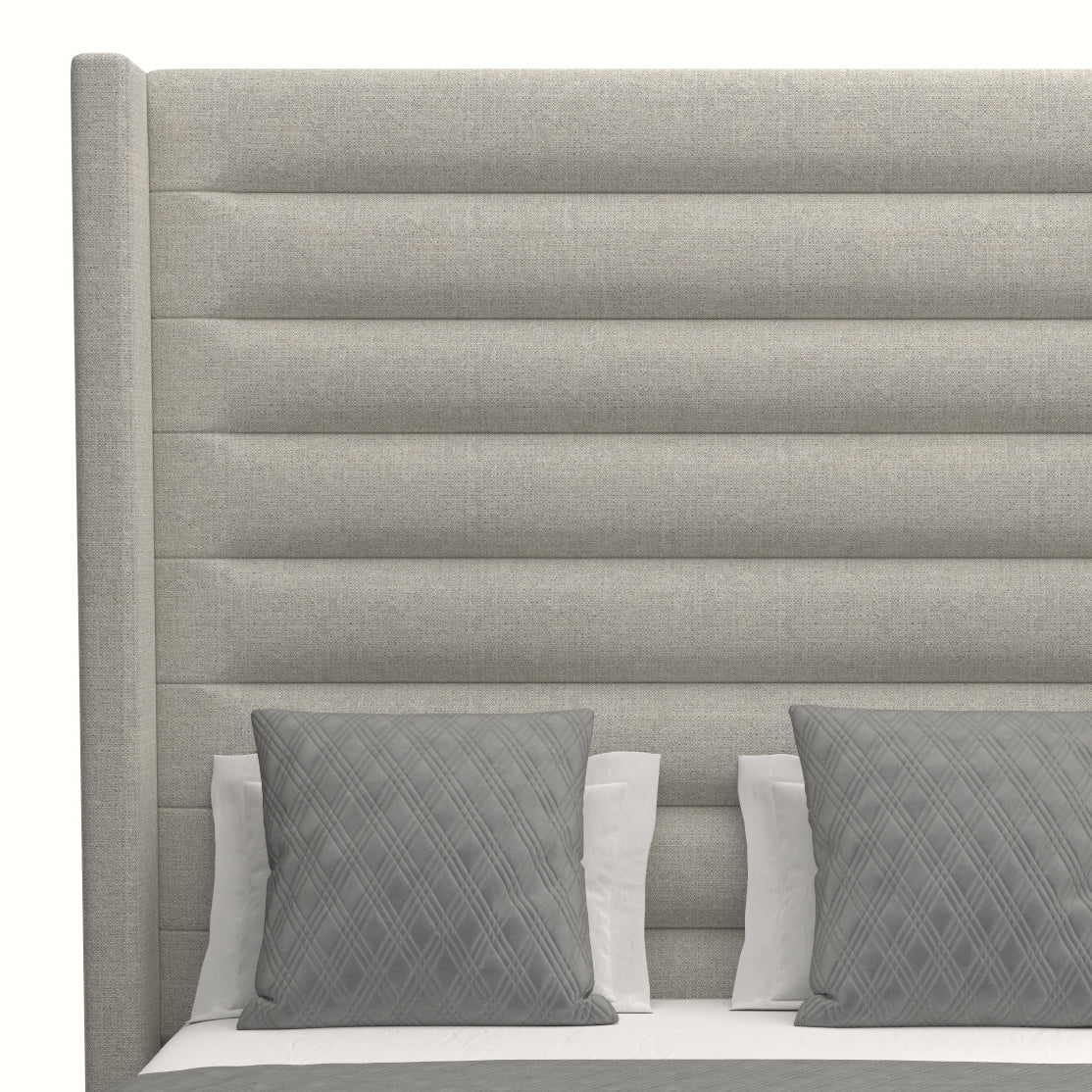 Aylet Horizontal Channel Tufting Height Bed