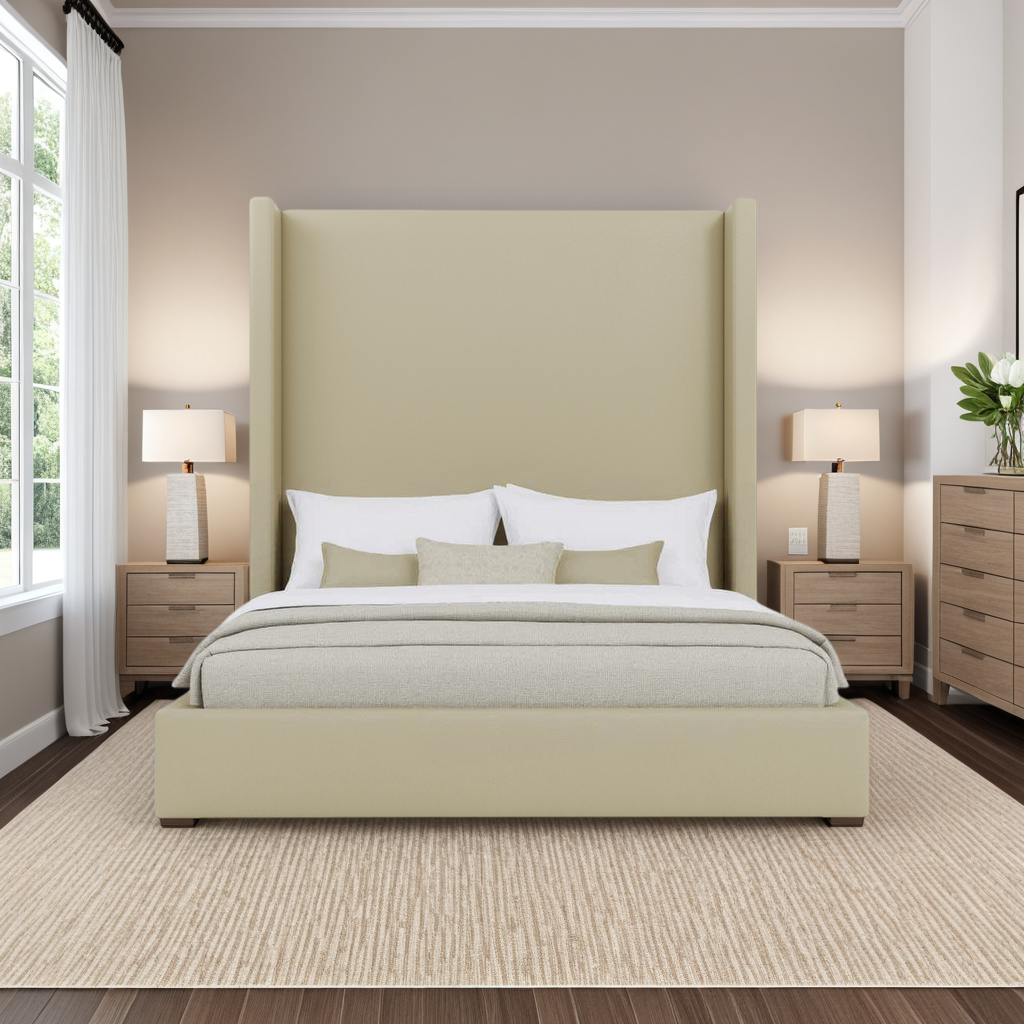 Aylet Plain Upholstery Bed