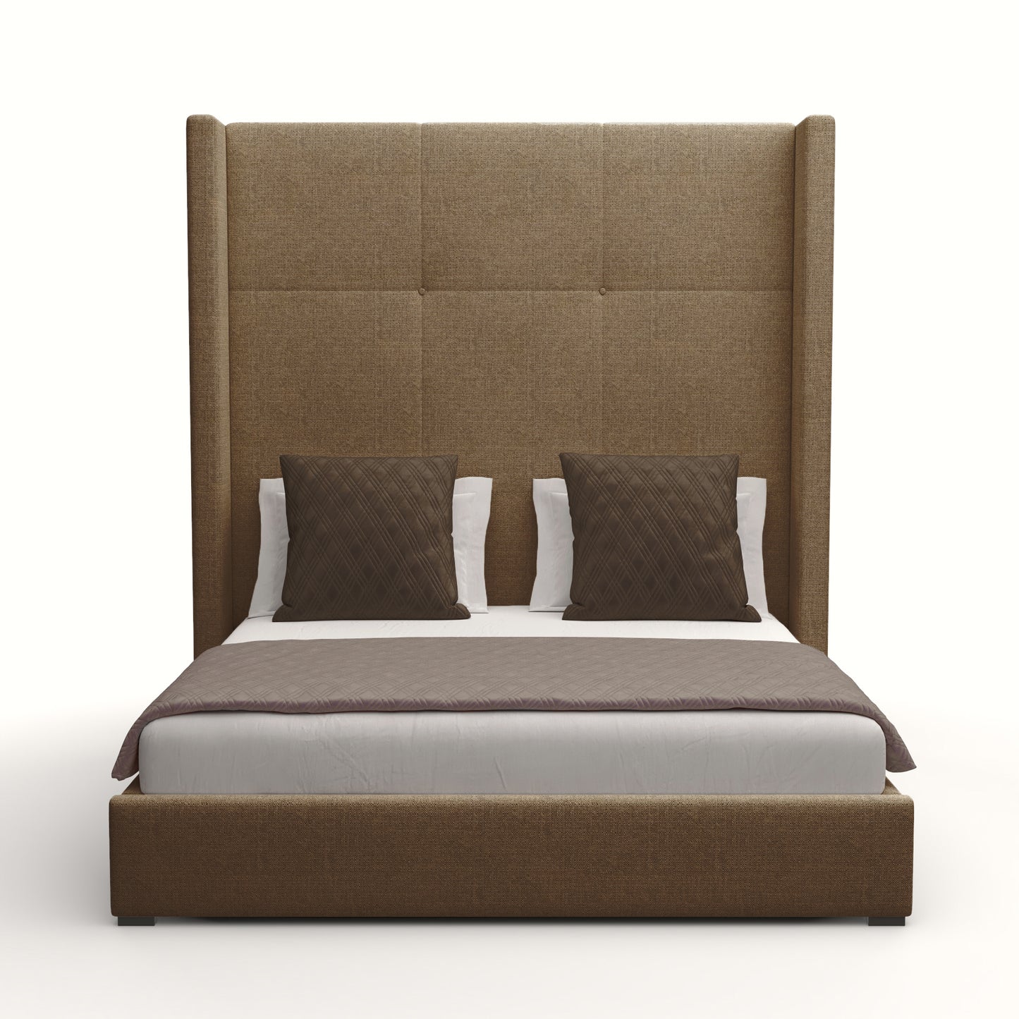 Aylet Simple Tufted Height Bed