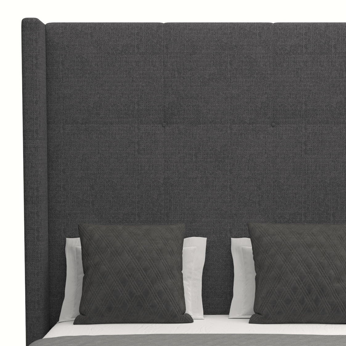 Aylet Simple Tufted Height Bed