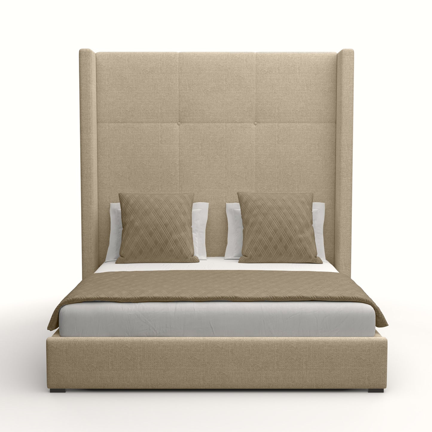 Aylet Simple Tufted Height Bed