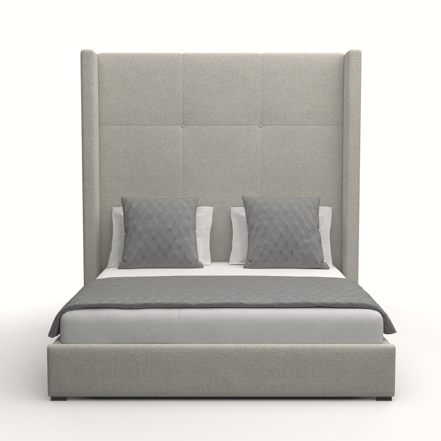 Aylet Simple Tufted Height Bed
