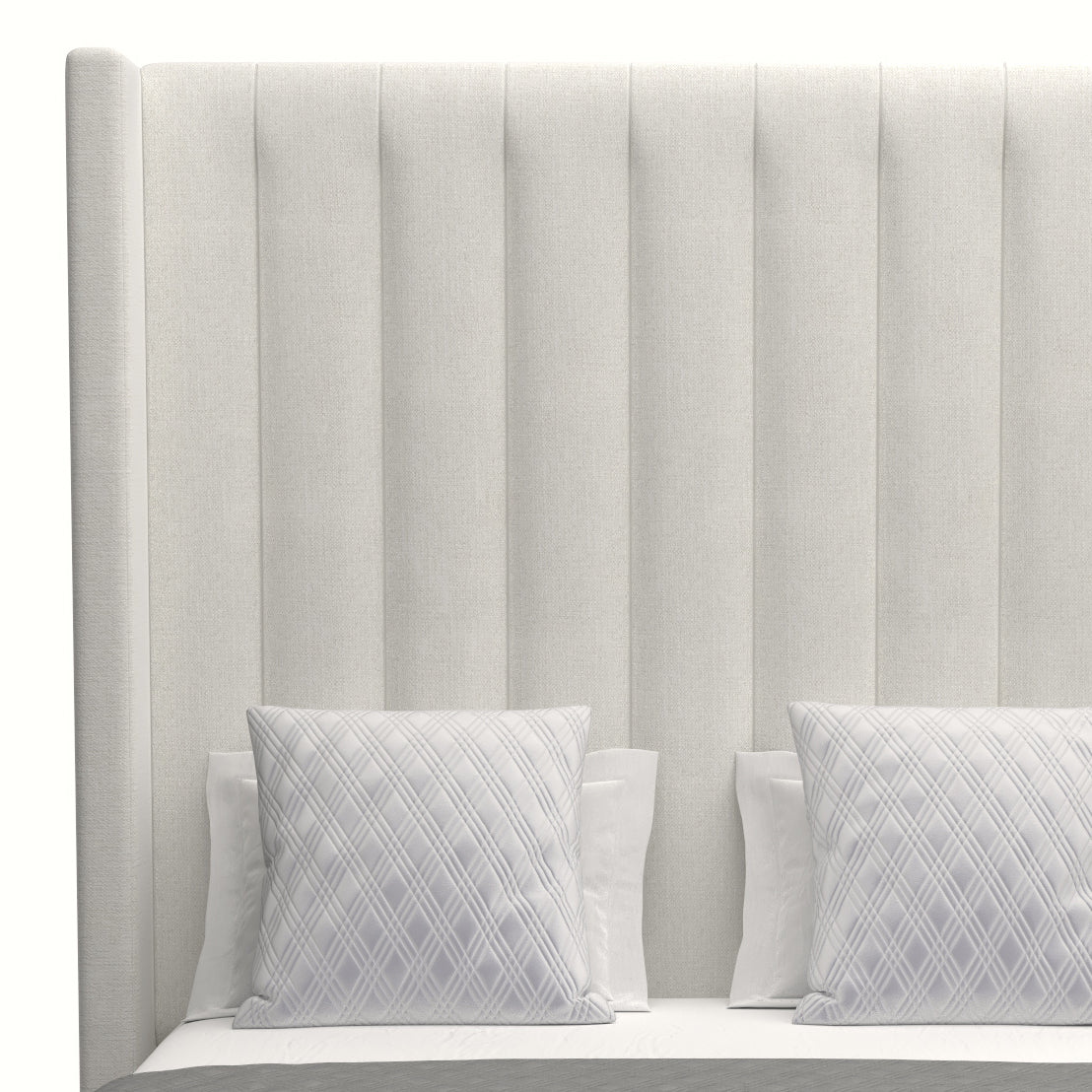 Aylet Vertical Channel Tufting Height Bed