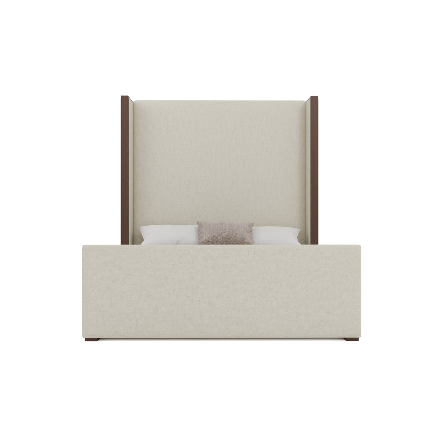 Irenne Luxe Plain Footboard Upholstery Bed