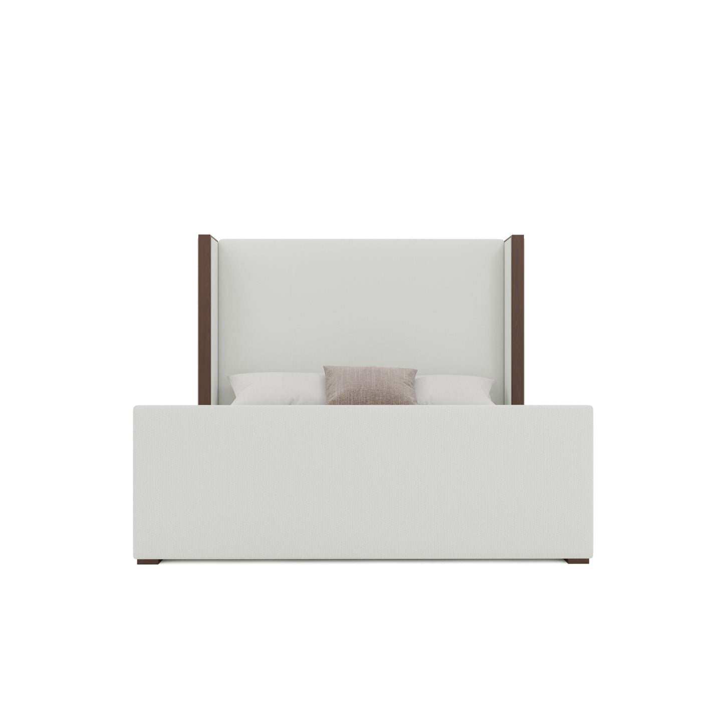 Irenne Luxe Plain Footboard Upholstery Bed