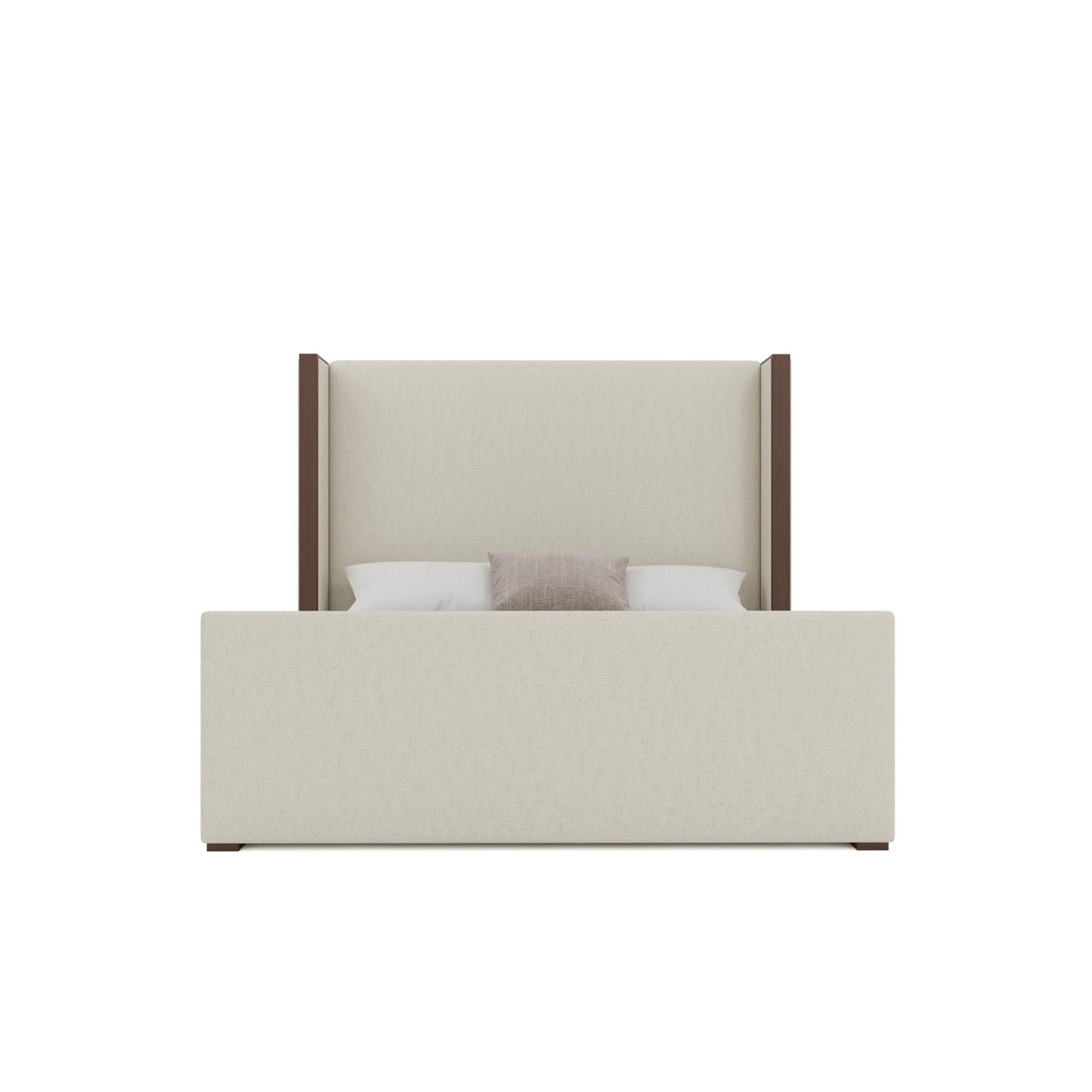 Irenne Luxe Plain Footboard Upholstery Bed