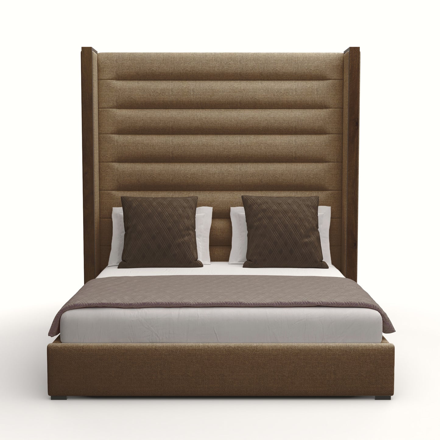 Irenne Horizontal Channel Tufting Height Bed
