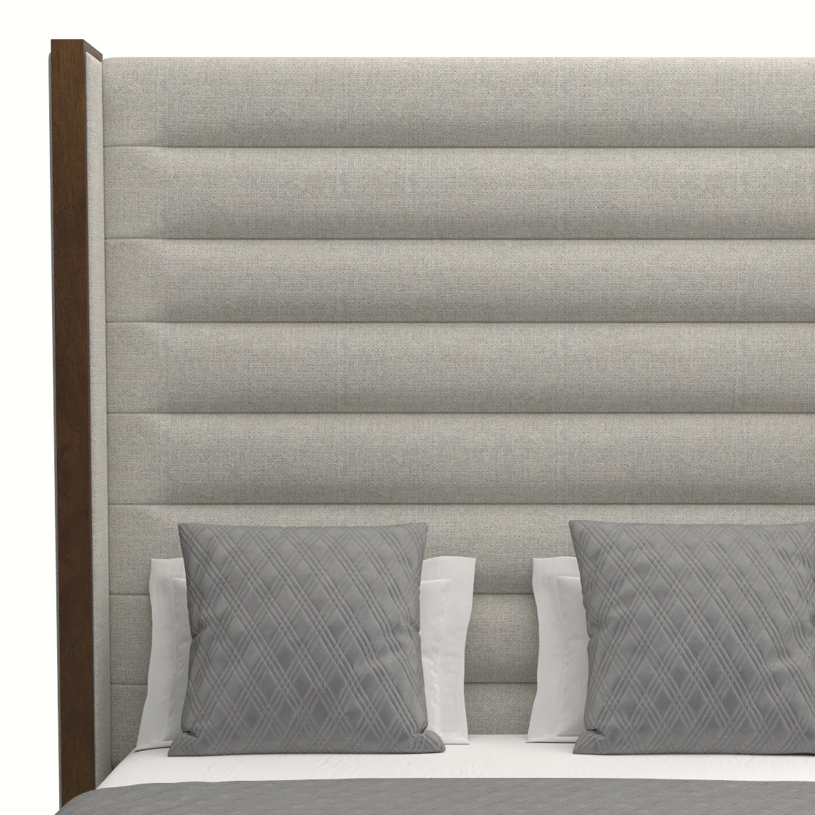 Irenne Horizontal Channel Tufting Height Bed