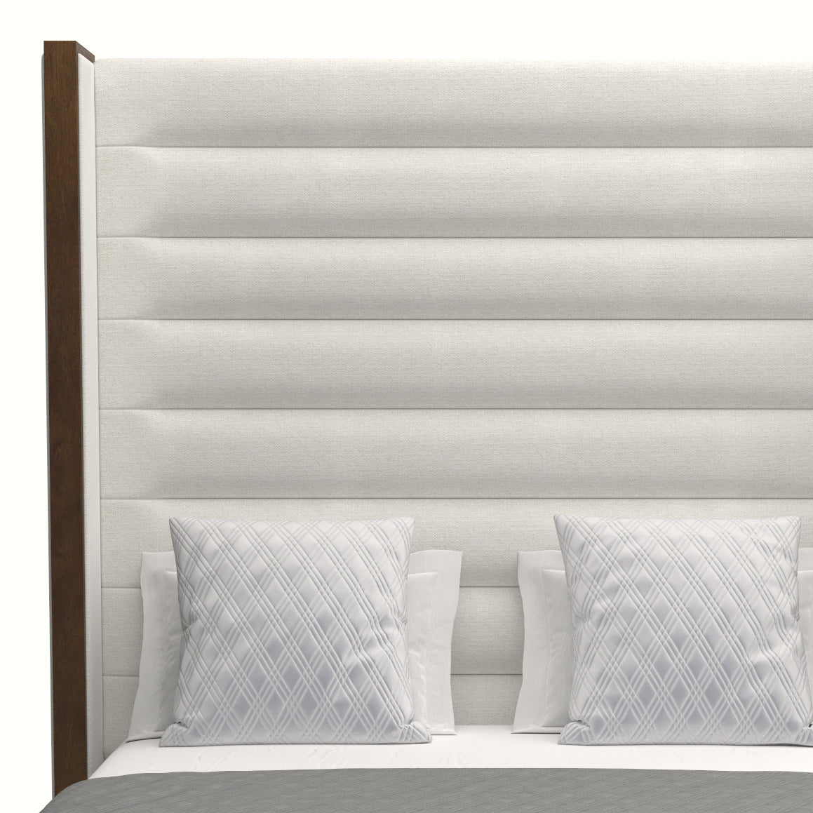 Irenne Horizontal Channel Tufting Height Bed