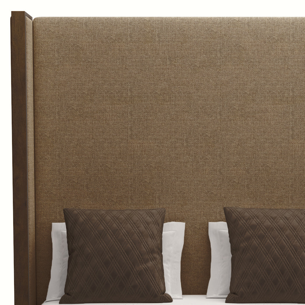 Irenne Plain Upholstery Height Bed