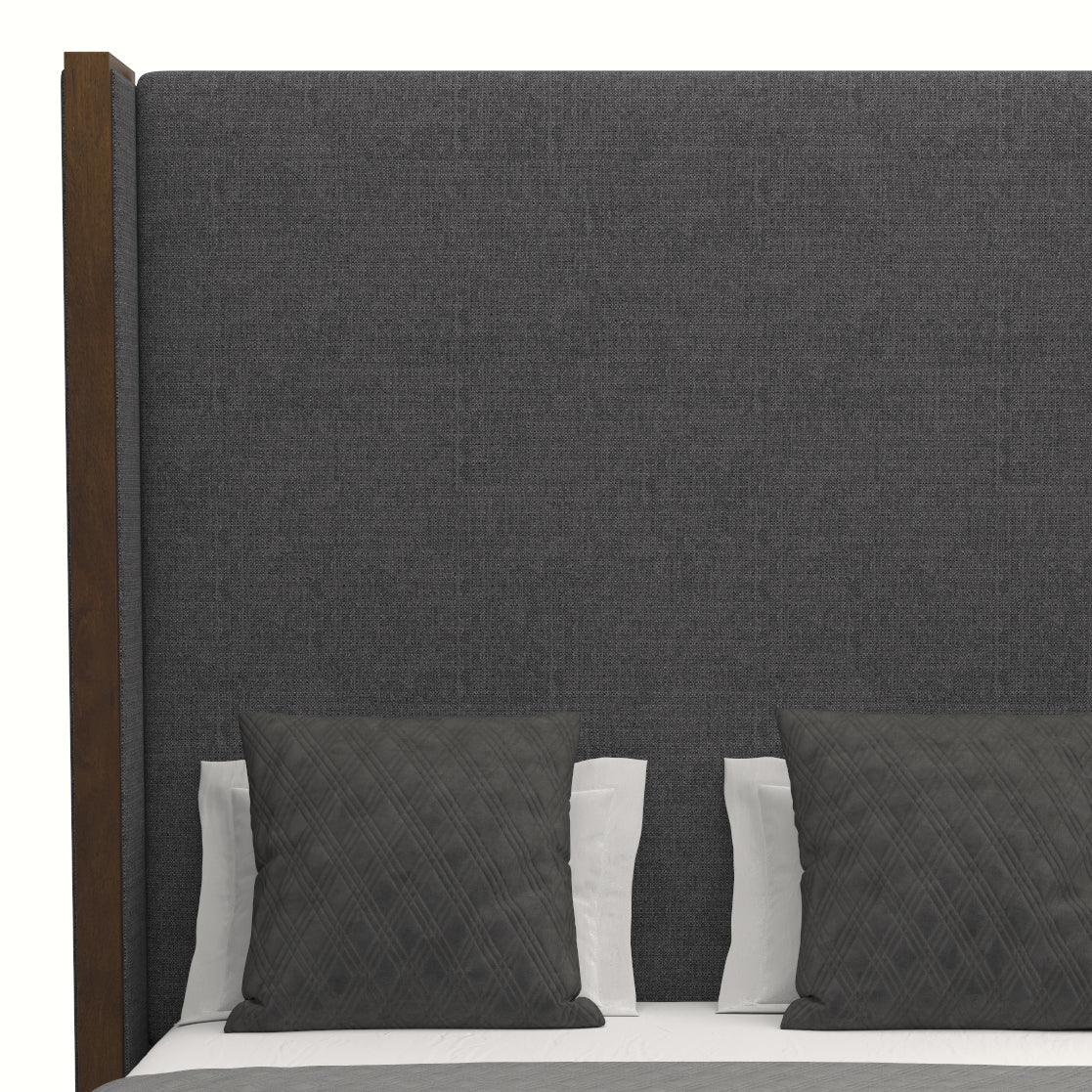 Irenne Plain Upholstery Height Bed