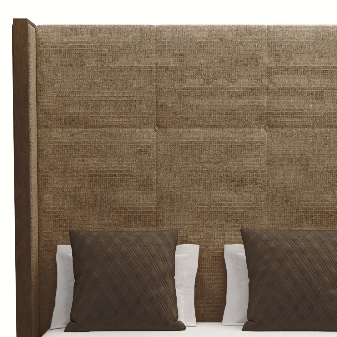 Irenne Simple Tufted Height Bed