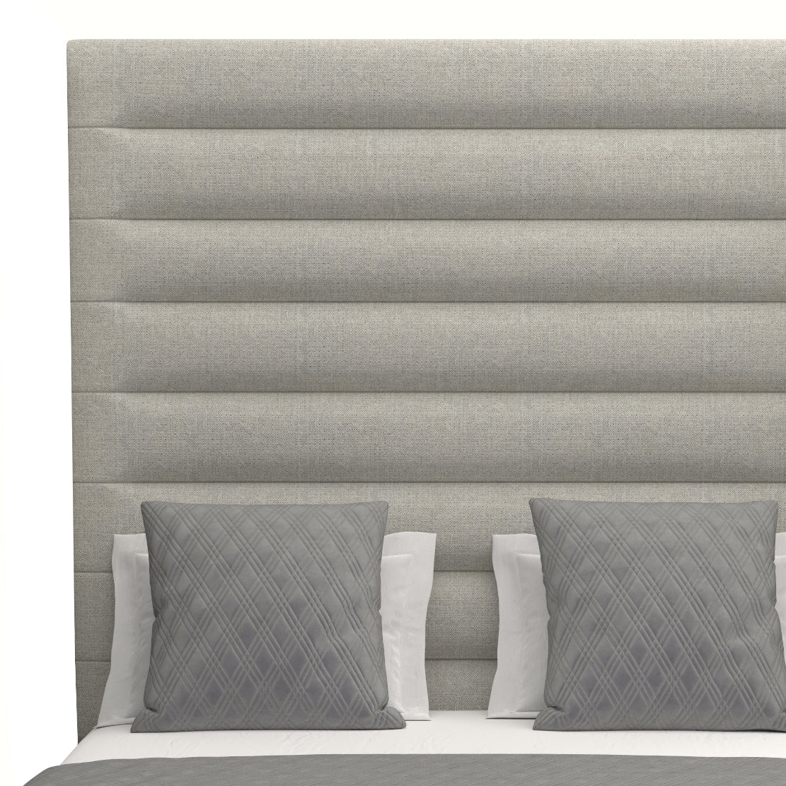 Moyra Horizontal Channel Tufting Height Bed