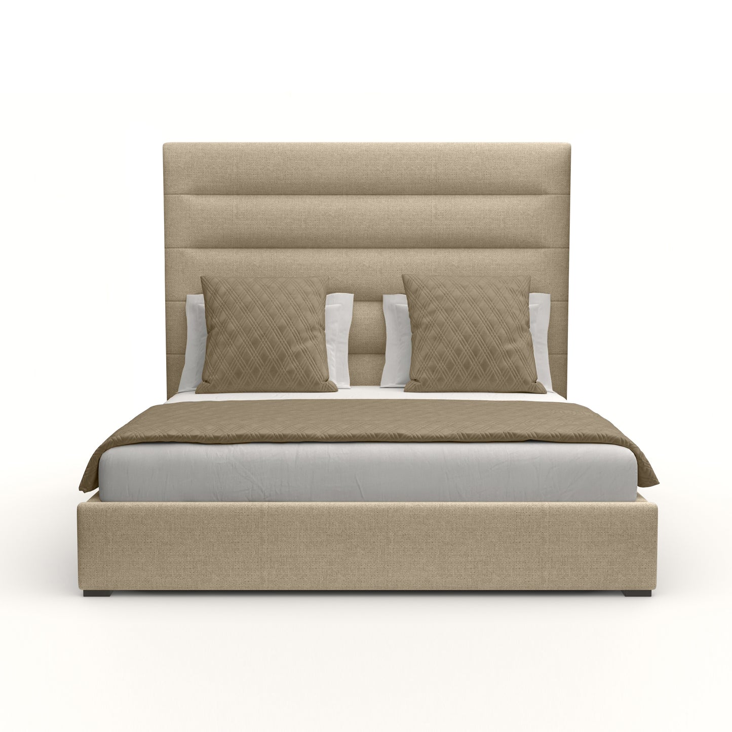 Moyra Horizontal Channel Tufting Height Bed