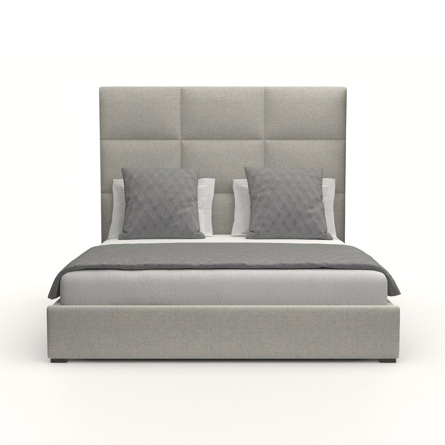 Moyra Square Tufted Height Bed