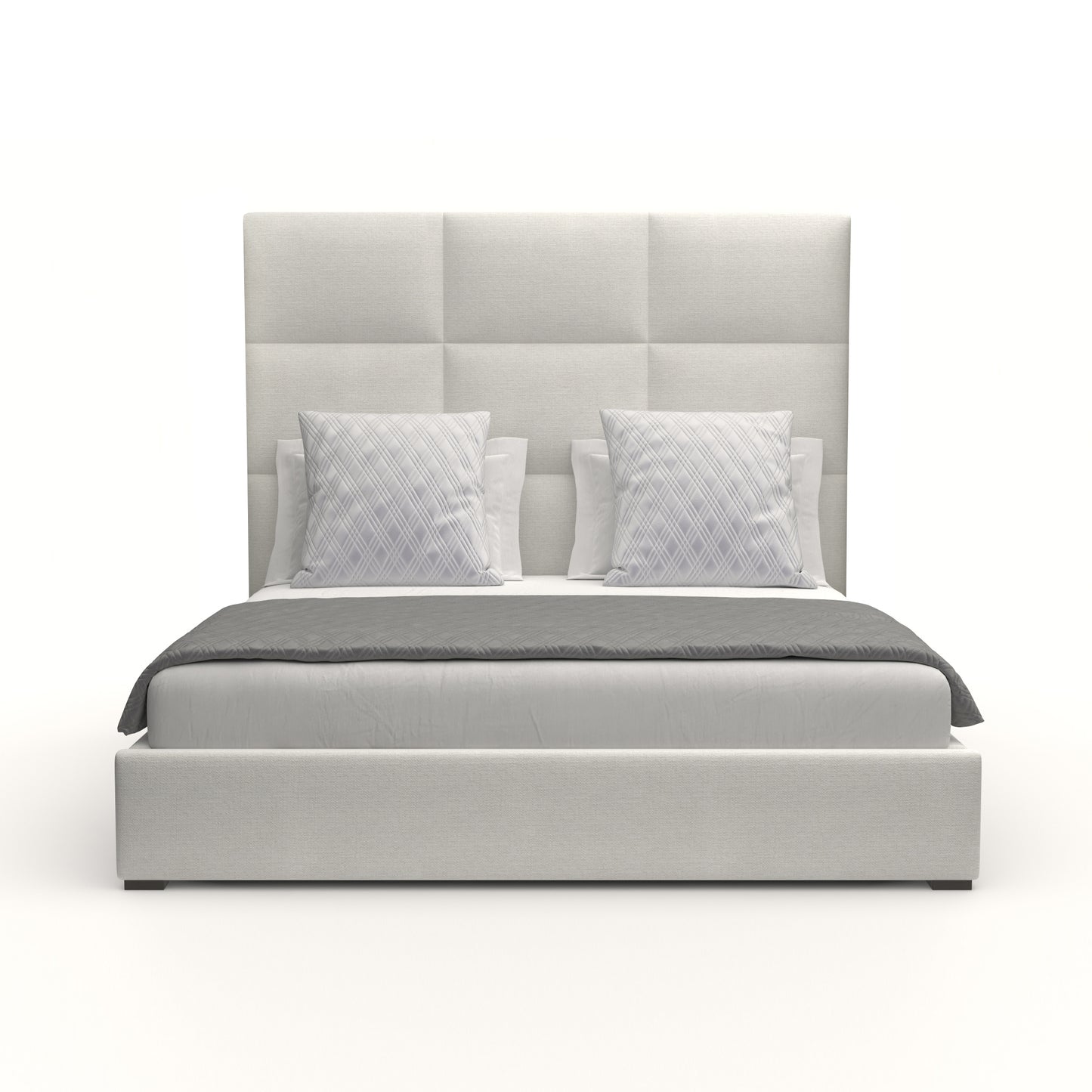 Moyra Square Tufted Height Bed