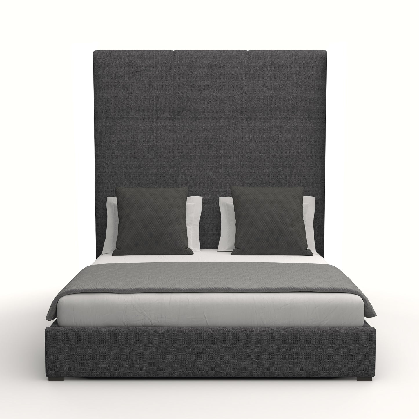 Moyra Simple Tufted Height Bed