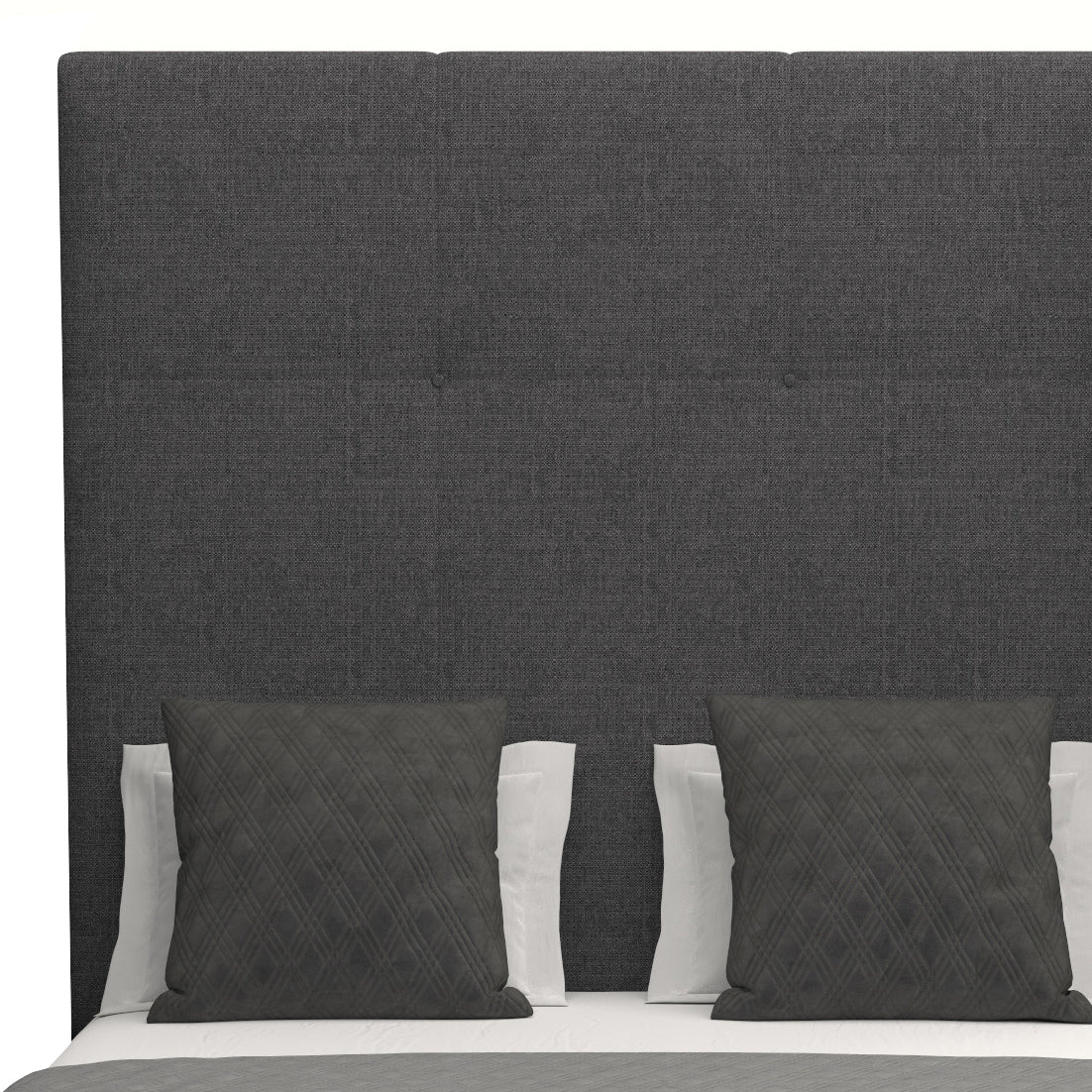 Moyra Simple Tufted Height Bed
