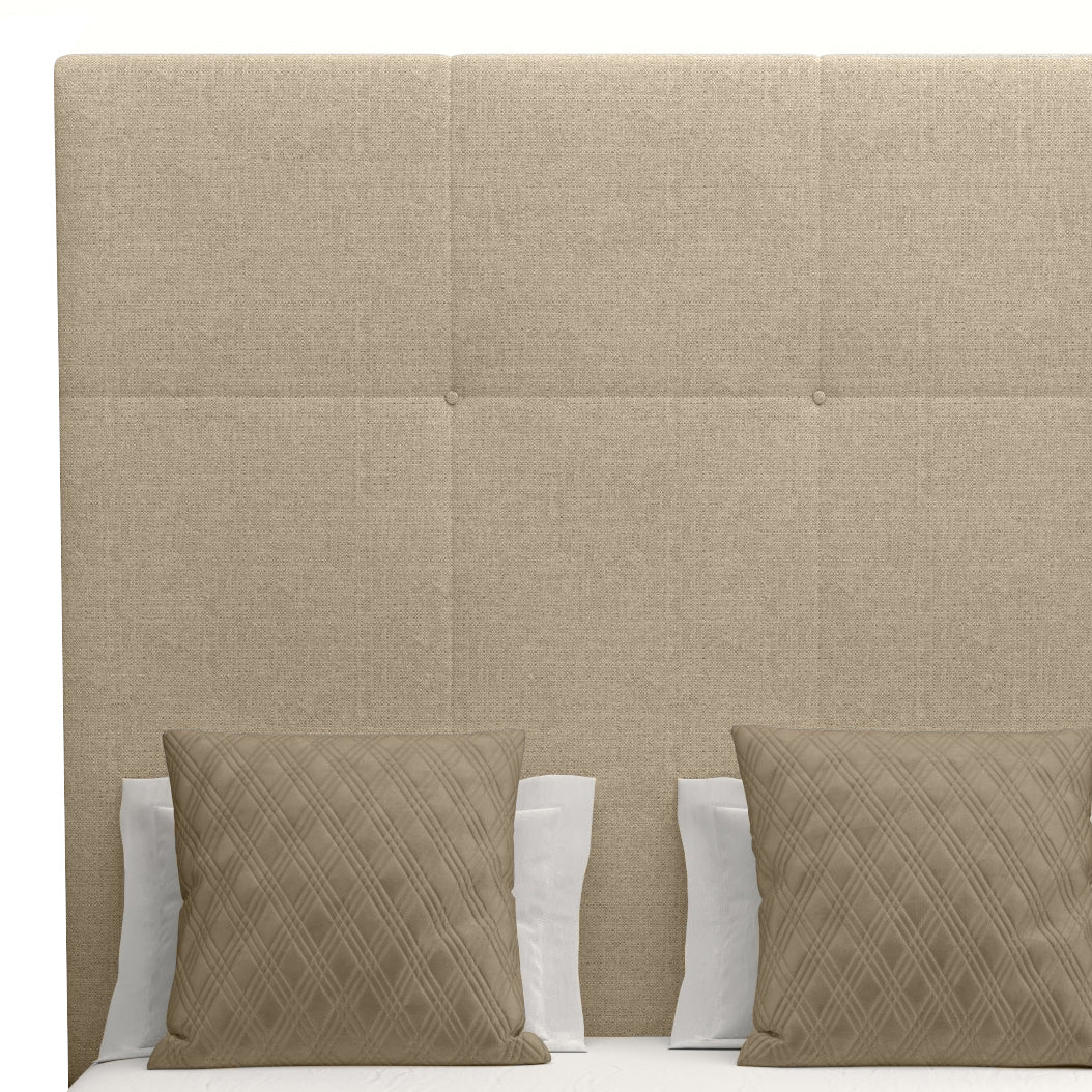 Moyra Simple Tufted Height Bed