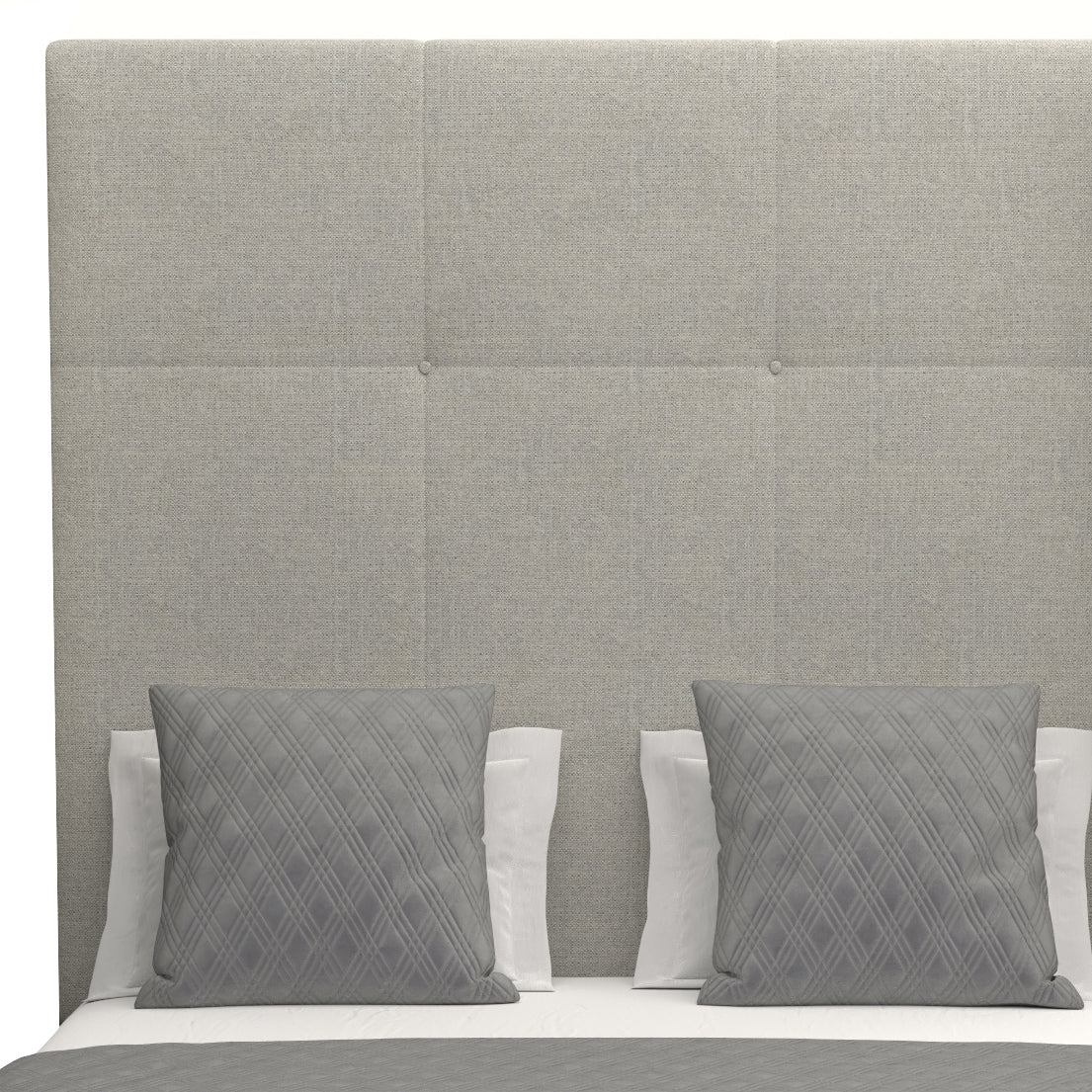 Moyra Simple Tufted Height Bed