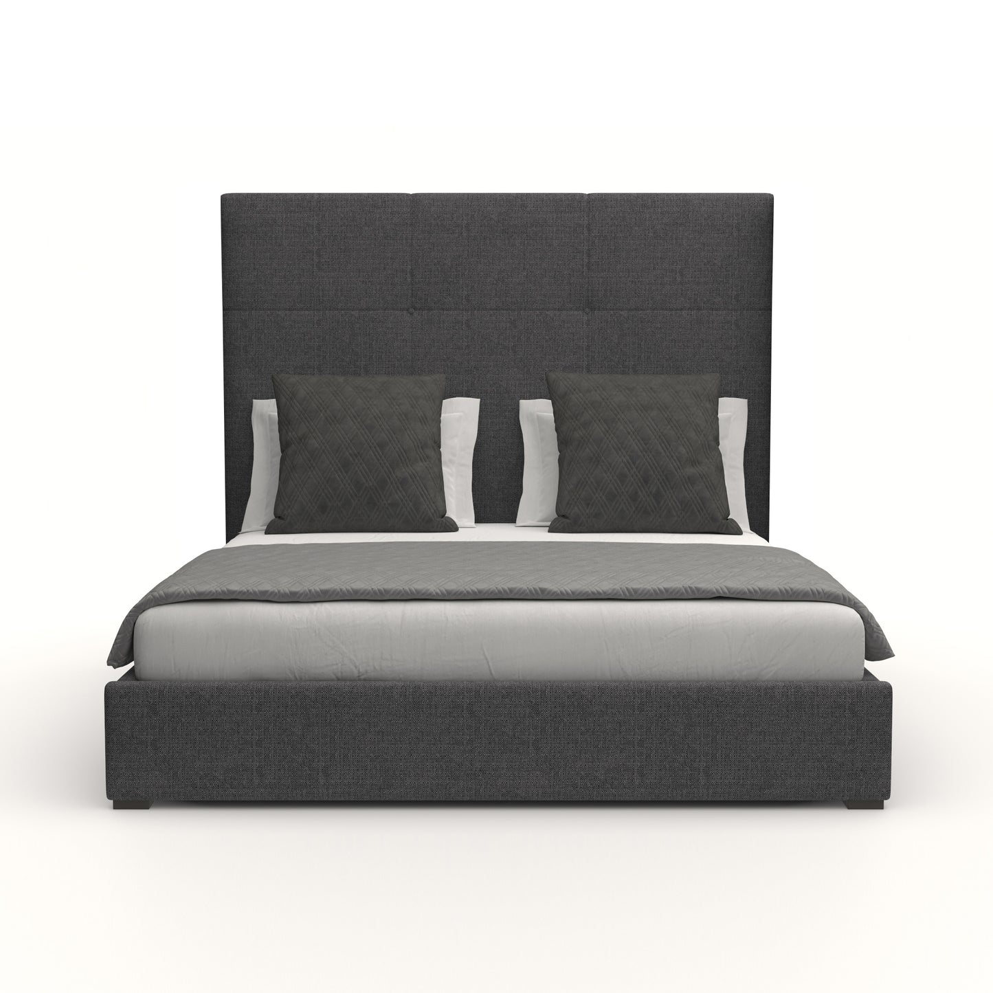 Moyra Simple Tufted Height Bed
