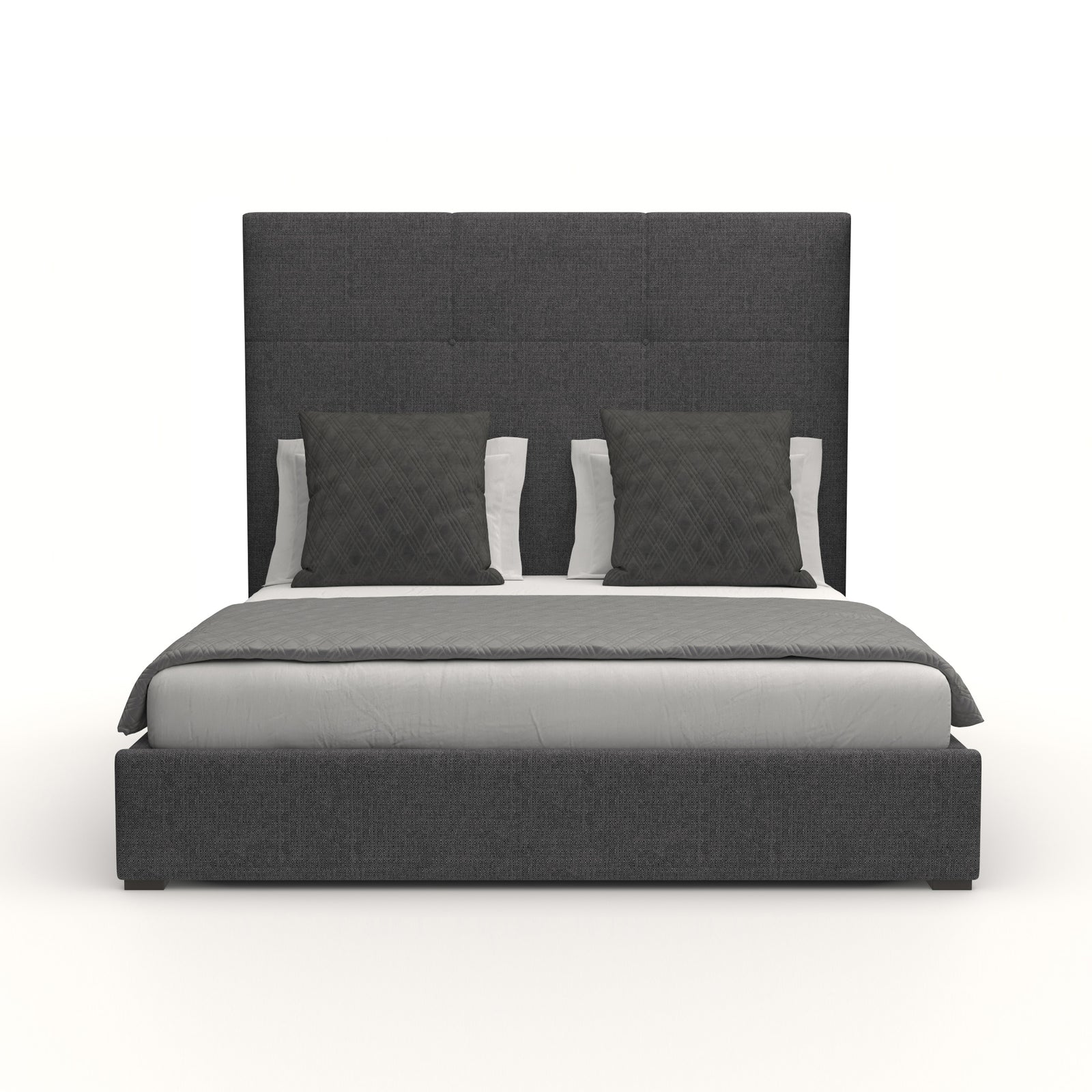 Moyra Simple Tufted Height Bed