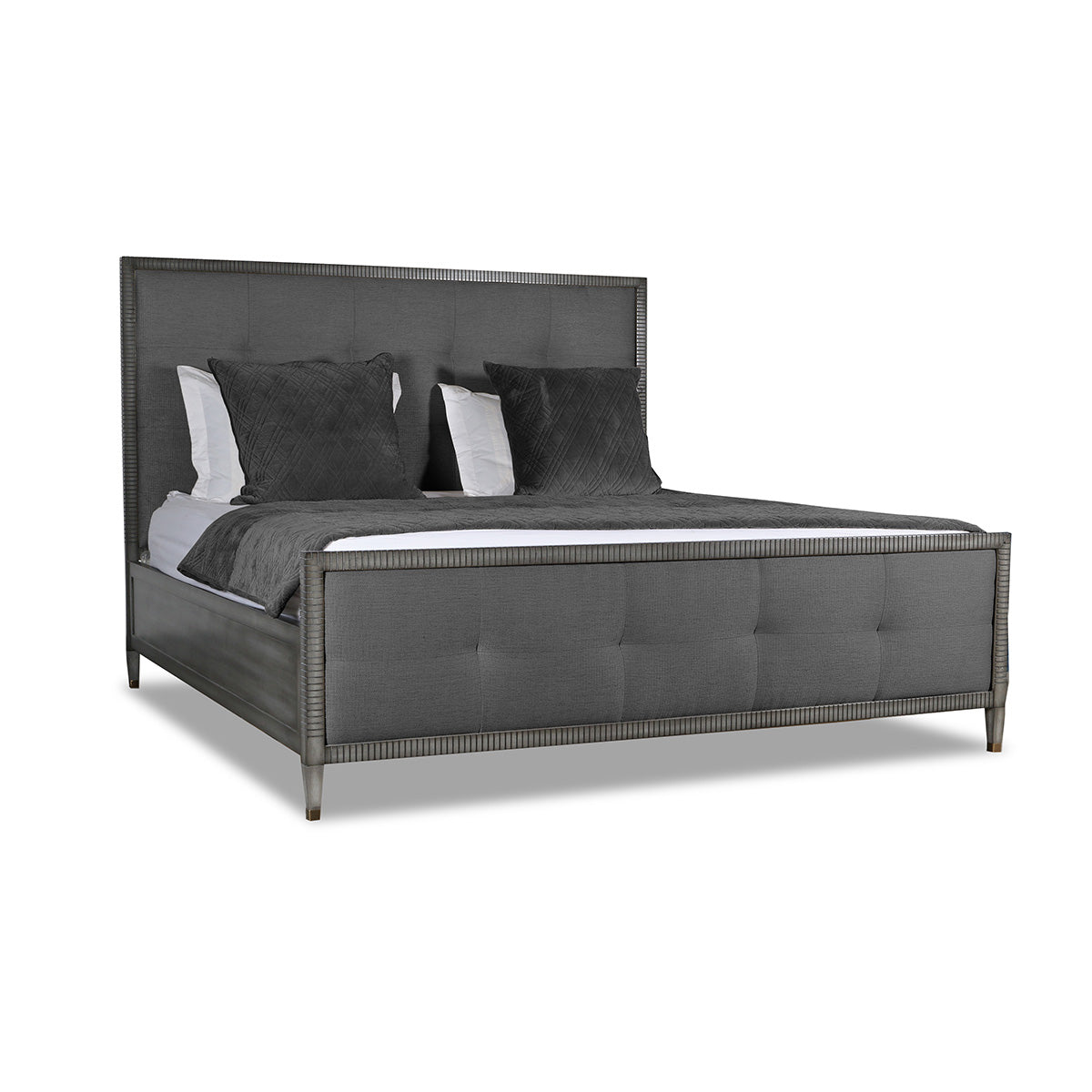 Samantha Button Tufted Bed