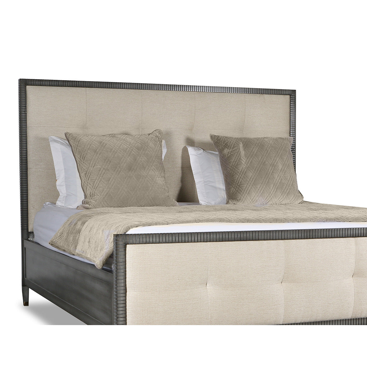 Samantha Button Tufted Bed