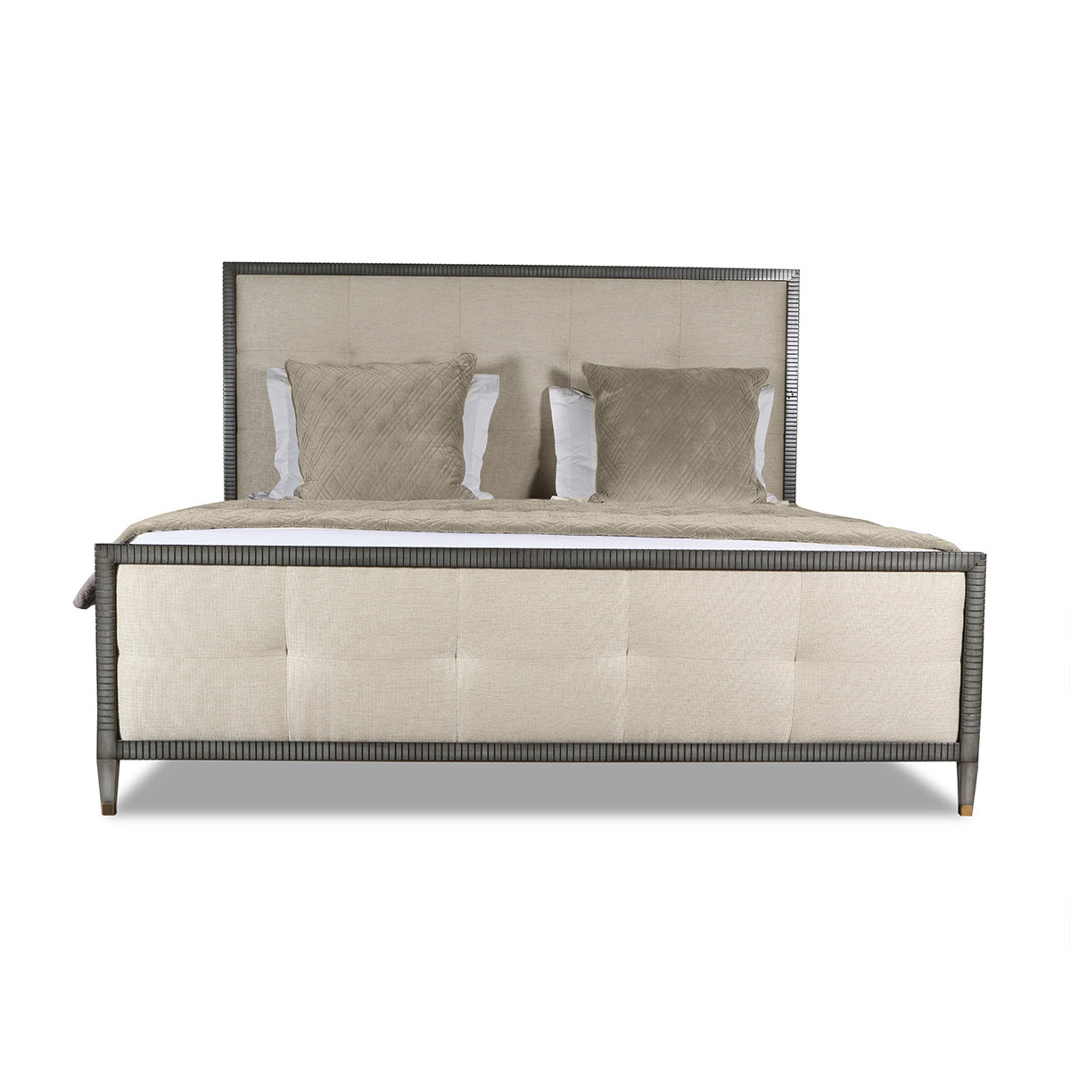 Samantha Button Tufted Bed