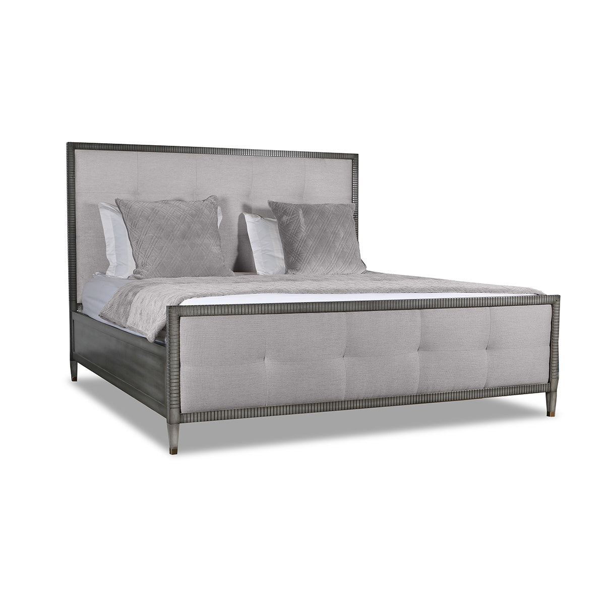 Samantha Button Tufted Bed