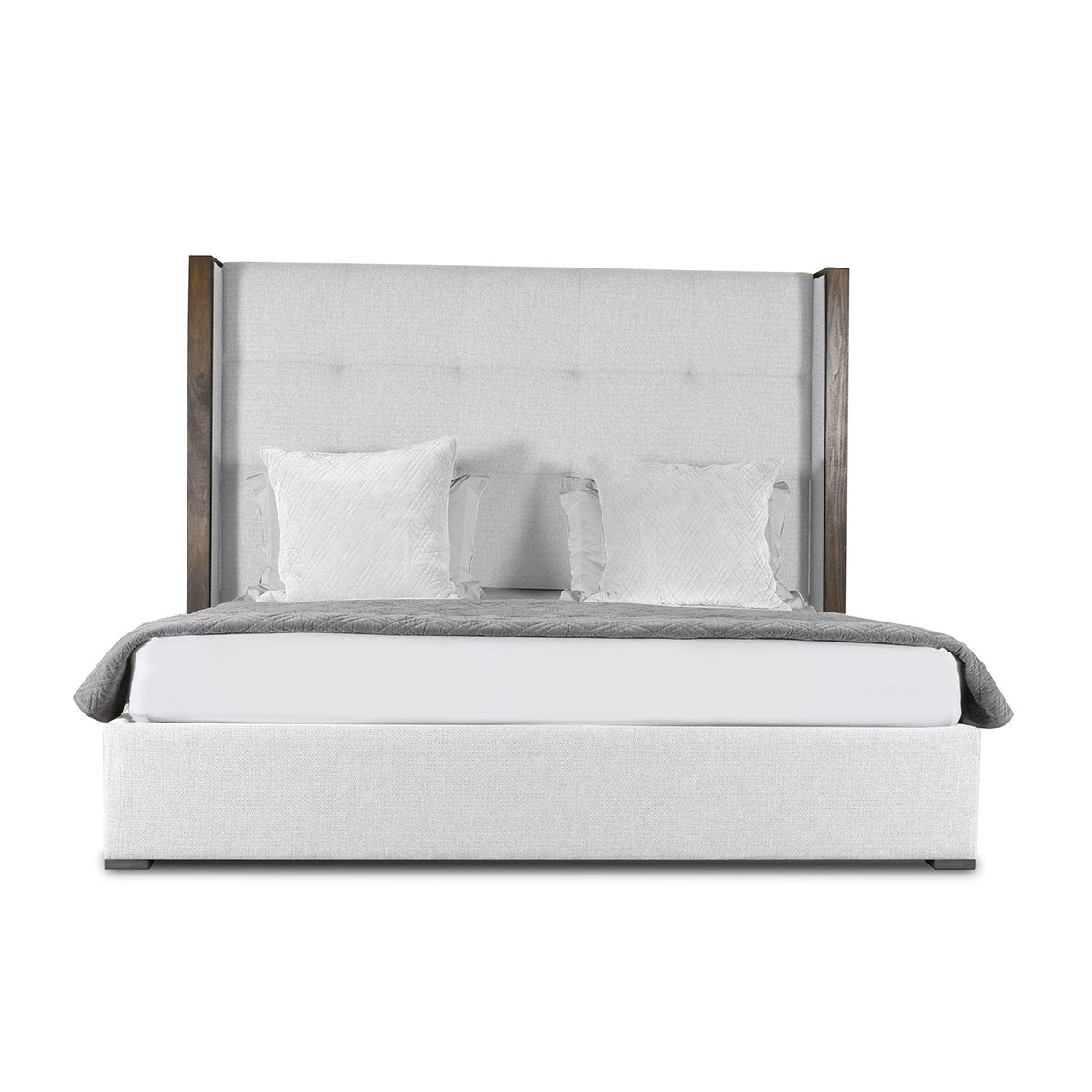 Irenne Button Tufted Height Bed