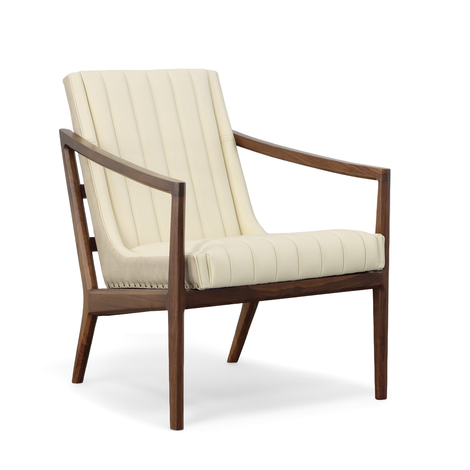 Deco Lounge Leather Chair