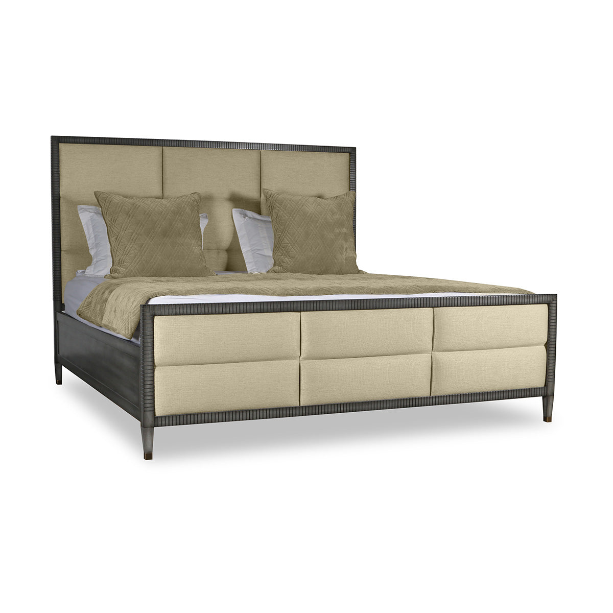 Samantha Square Tufted Bed