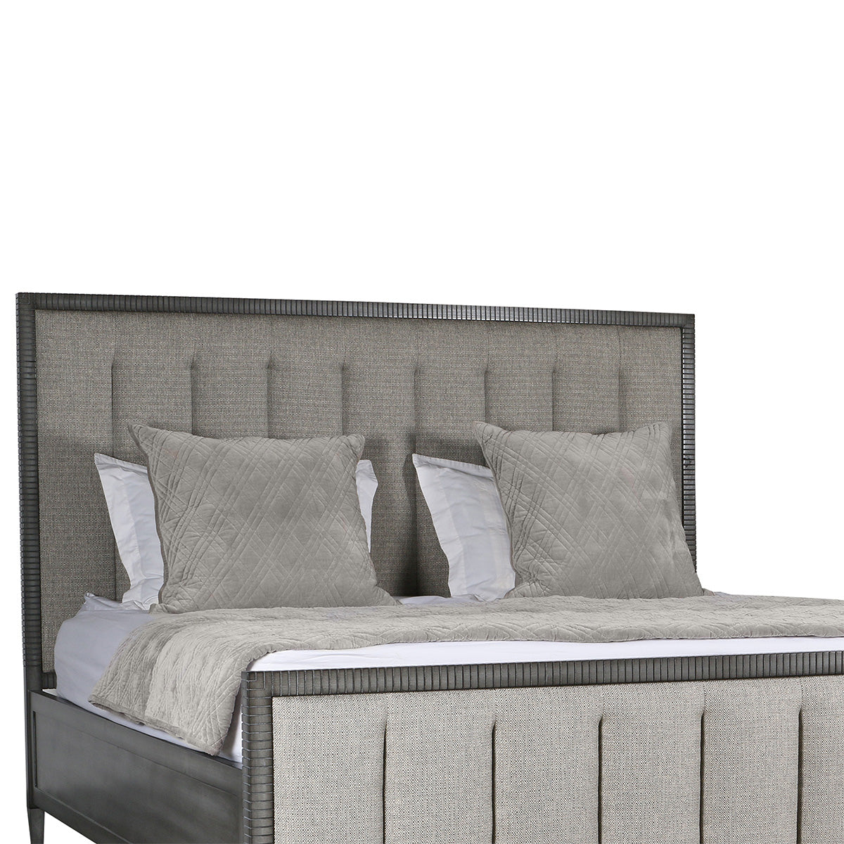Samantha Vertical Channel Tufting Bed