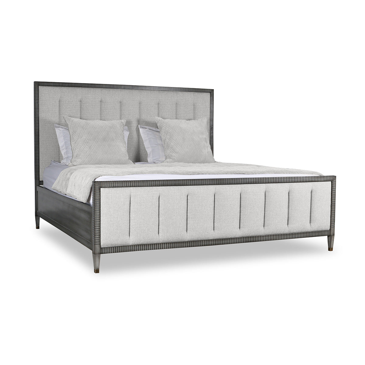 Samantha Vertical Channel Tufting Bed