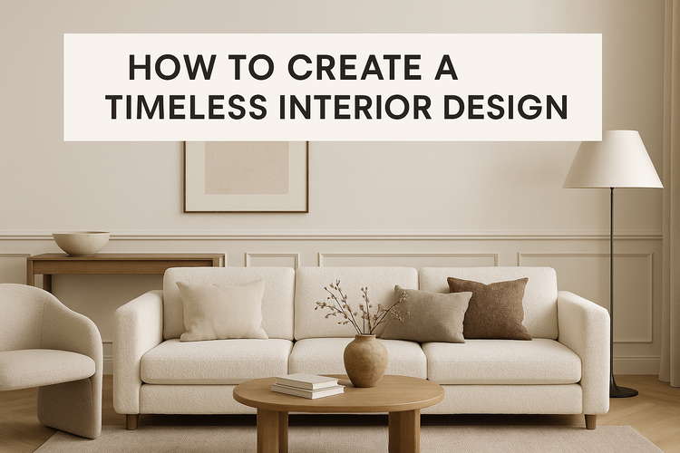 How to Create a Timeless Interior Design
