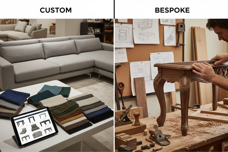 Custom vs Bespoke Furniture: Key Differences Explained