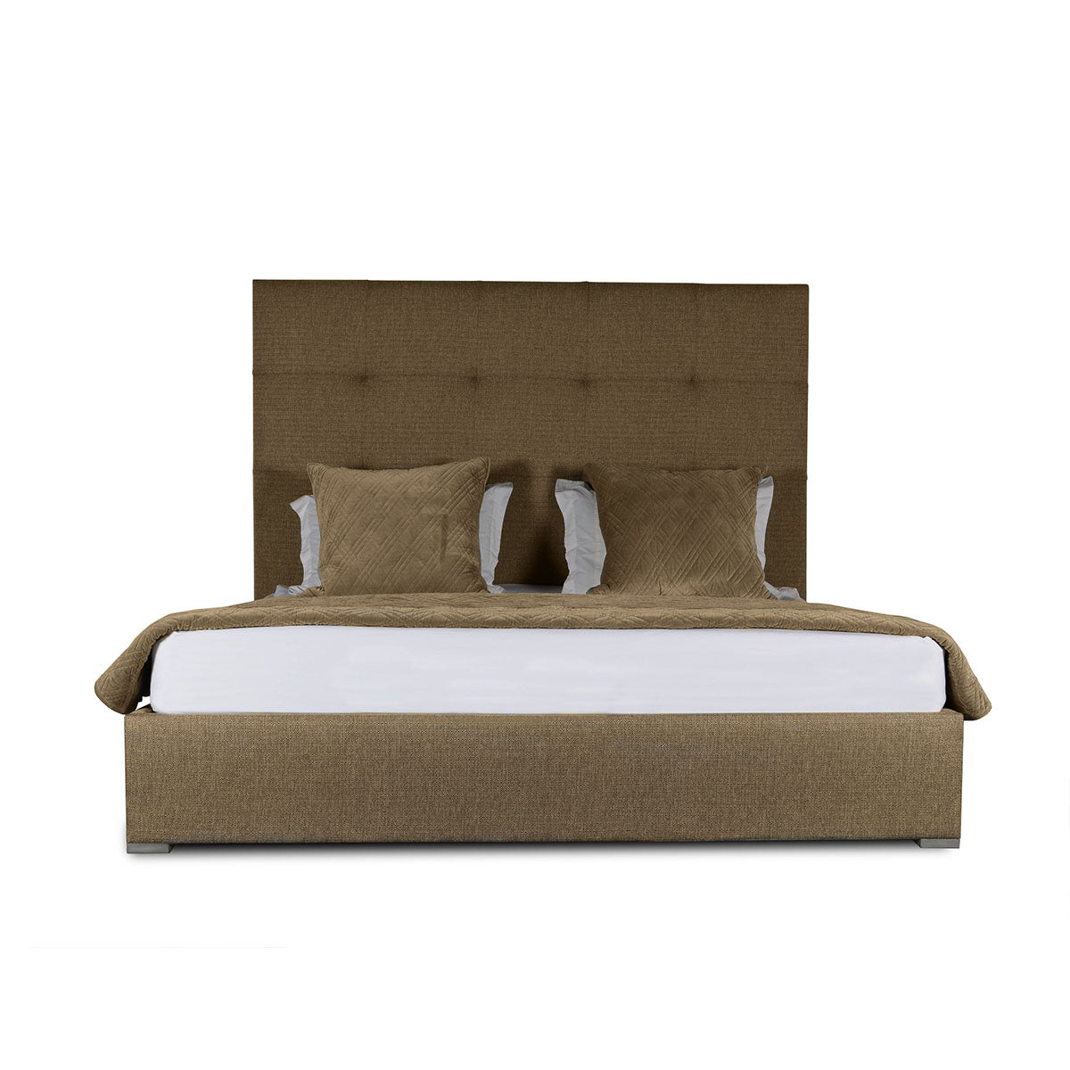 Moyra Button Tufted Height Bed