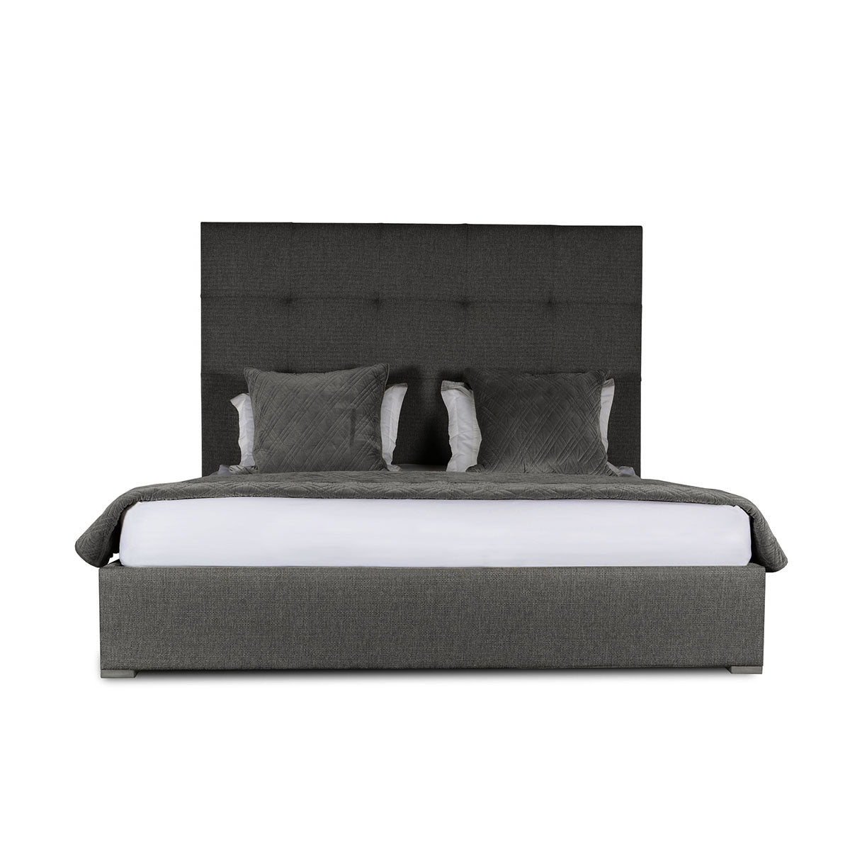 Moyra Button Tufted Height Bed
