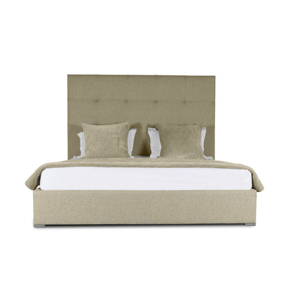 Moyra Button Tufted Height Bed
