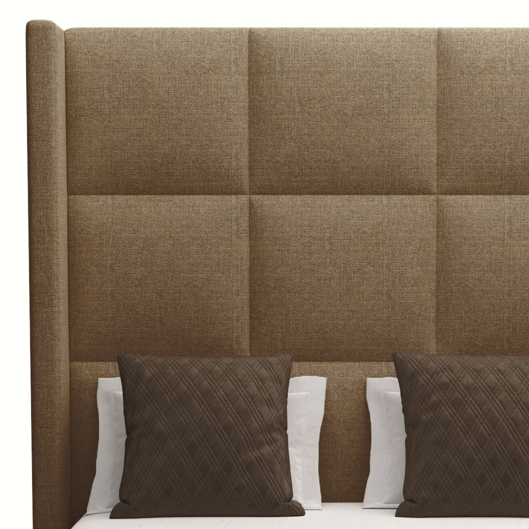 Aylet Square Tufted Height Bed