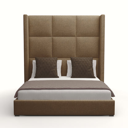 Aylet Square Tufted Height Bed