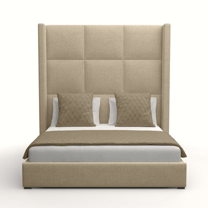 Aylet Square Tufted Height Bed