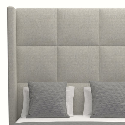 Aylet Square Tufted Height Bed