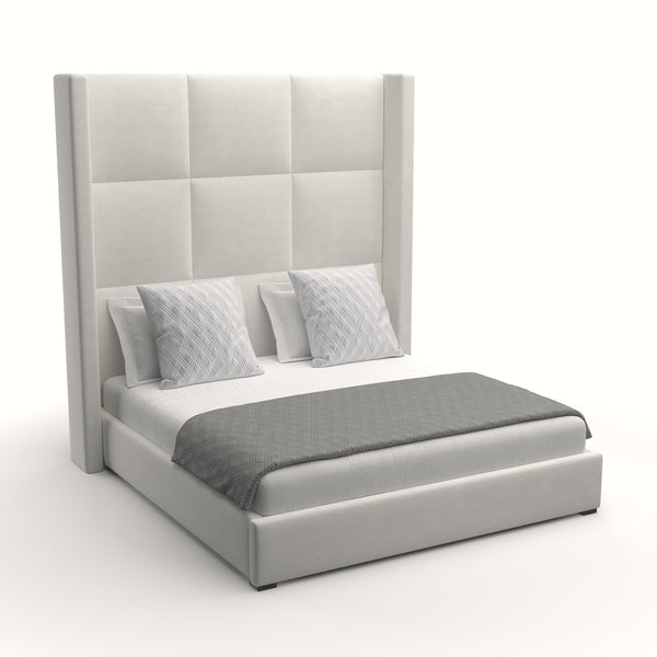 Aylet Square Tufted Height Bed