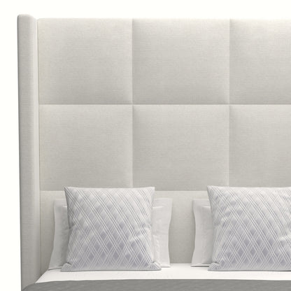 Aylet Square Tufted Height Bed